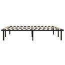 sengestel 120x200 cm metal sort