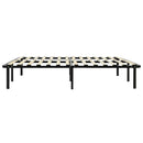 sengestel 120x200 cm metal sort