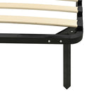 sengestel 120x200 cm metal sort