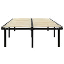 sengestel 160x200 cm metal sort