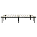 sengestel 160x200 cm metal sort