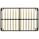 sengestel 160x200 cm metal sort