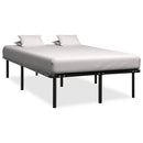 sengestel 180x200 cm metal sort