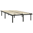 sengestel 180x200 cm metal sort
