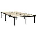 sengestel 180x200 cm metal sort