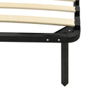 sengestel 180x200 cm metal sort
