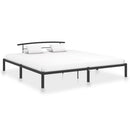 sengestel 200x200 cm metal sort