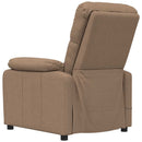 massagestol stof brun