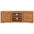tv-skab 110x30x40 cm massivt teaktræ