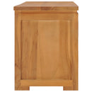 tv-skab 110x30x40 cm massivt teaktræ