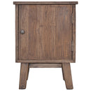 sengeskab 40x30x53 cm massivt teaktræ
