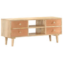 tv-skab 110x30x45 cm massivt mangotræ