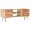 tv-skab 110x30x45 cm massivt mangotræ