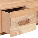 sofabord 90x50x35 cm massivt genbrugstræ