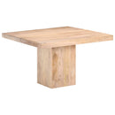 spisebord 120x120x77 cm massivt mangotræ