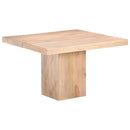spisebord 120x120x77 cm massivt mangotræ