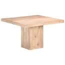 spisebord 120x120x77 cm massivt mangotræ