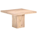 spisebord 120x120x77 cm massivt mangotræ