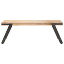 sofabord 114x65x40 cm massivt mangotræ