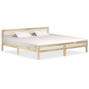 sengestel 200x200 cm massivt mangotræ