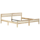 sengestel 200x200 cm massivt mangotræ