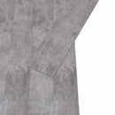 Selvklæbende Gulvplank Cement Brun 4,46 m² 32 stk. PVC
