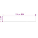 Selvklæbende Gulvplank Cement Brun 4,46 m² 32 stk. PVC