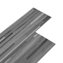 Selvklæbende Gulvplank Stribet Grå 4,46 m² 32 stk. PVC