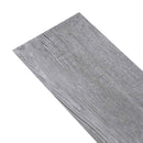 Gulvplanker Mat træ grå 5,02 m² 36 stk. PVC