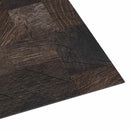 Gulvplanker Træstruktur brun 5,11 m² 55 stk. PVC