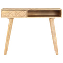 kosmetikbord 100x50x76 cm massivt mangotræ