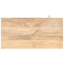 kosmetikbord 100x50x76 cm massivt mangotræ