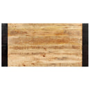 spisebord 140x70x76 cm massivt ru mangotræ