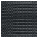barbord til haven 60,5x60,5x110,5 cm polyrattan sort