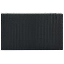 barbord til haven 100x60,5x110,5 cm polyrattan sort