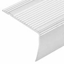 trappelister 15 stk. L-facon 90 cm aluminium sølvfarvet