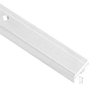 trappelister 15 stk. L-facon 90 cm aluminium sølvfarvet