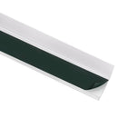 trappelister 15 stk. L-facon 90 cm aluminium sølvfarvet