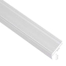 trappelister 15 stk. L-facon 90 cm aluminium sølvfarvet