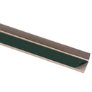 trappelister 15 stk. L-facon 90 cm aluminium brun