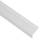 trappelister 5 stk. L-facon 100 cm aluminium sølvfarvet