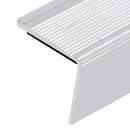 trappelister 5 stk. L-facon 100 cm aluminium sølvfarvet