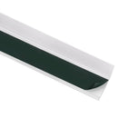 trappelister 15 stk. L-facon 100 cm aluminium sølvfarvet
