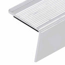 trappelister 15 stk. L-facon 100 cm aluminium sølvfarvet