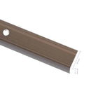 5 stk. trappelister L-facon 100 cm aluminium brun