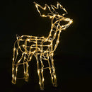 juledekoration i 3 dele rensdyr 229 LED'er