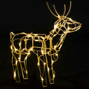 juledekoration i 3 dele rensdyr 229 LED'er