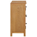 skænk 70x35x75 cm massivt egetræ