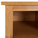 skoreol 90x37x45 cm massivt egetræ