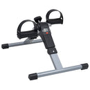 pedaltræner til ben og arme med LCD-skærm